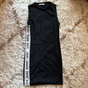 Pull & Bear Black Dress